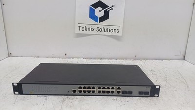 FS S3260-16T4FP  16-Port PoE+ Gigabit Ethernet Switch *NO BOOT IMAGE* *PARTS*