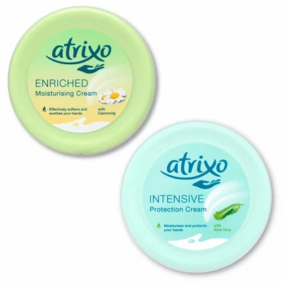 Atrixo Enriched Moisturising/Intensive Protection Hand Cream 200ml Choose Type