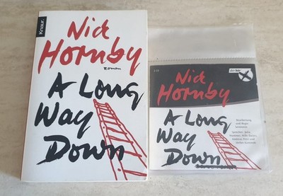 Nick Hornby Long Way Down + Hörbuch High Fidelity Fever Pitch About A Boy + DVD