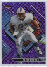 2023 Topps Composite Purple Checkerboard Refractor 67/75 Eddie George #245 01nt