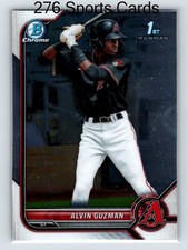 2022 Bowman #BCP-18 Alvin Guzman Chrome Prospects
