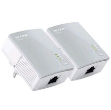 TP-Link TL-PA411 2pcs AV600 Powerline Adapters V4.0 100-240V RoHS