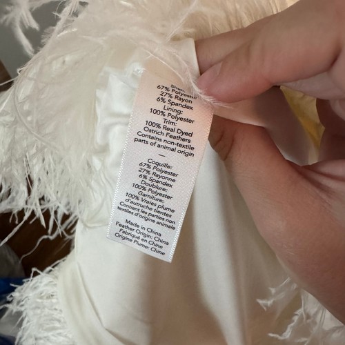 NWT LIKELY Marullo Dress in White Size 4 casual comfort short sleeve cocktail - Picture 7 of 9
