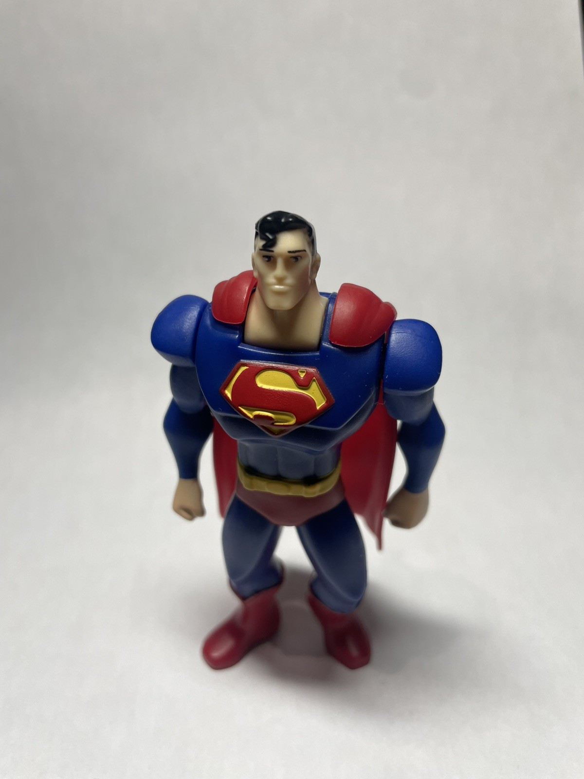 2011 DC Comics Superman McDonald's Happy Meal Action Figure Toy Red And Blue