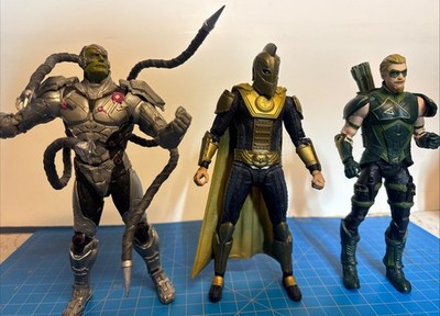 DC Multiverse McFarlane Injustice 2 Lot/ Brainiac /Dr.Fate/GreenArrow/loose