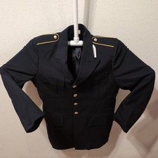 US Army Blue Coat 37 Regular Classic Fit Dress Uniform Formal Service Jacket NEW