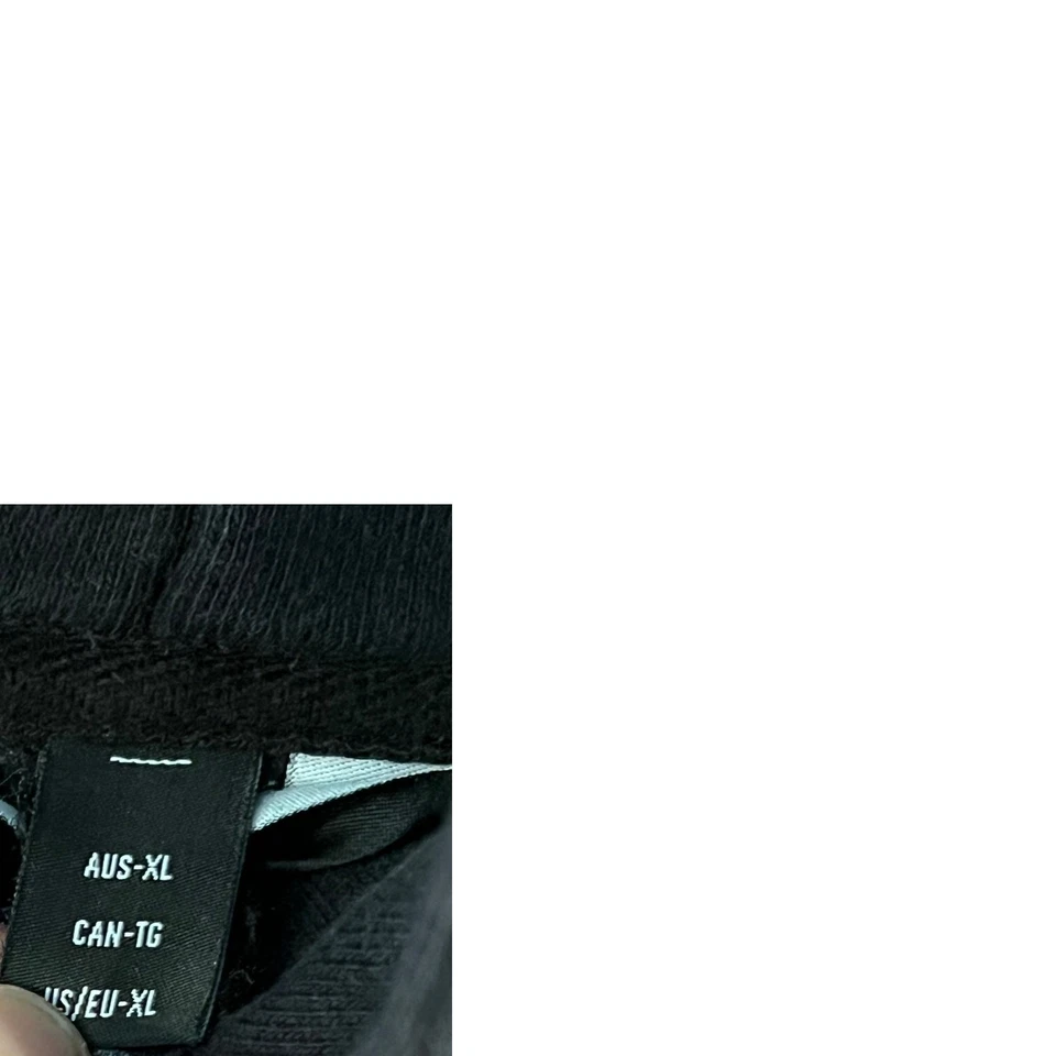 Sudadera con capucha Volcom punto pesado púrpura negro gris para hombre XL Foto 4 de 4