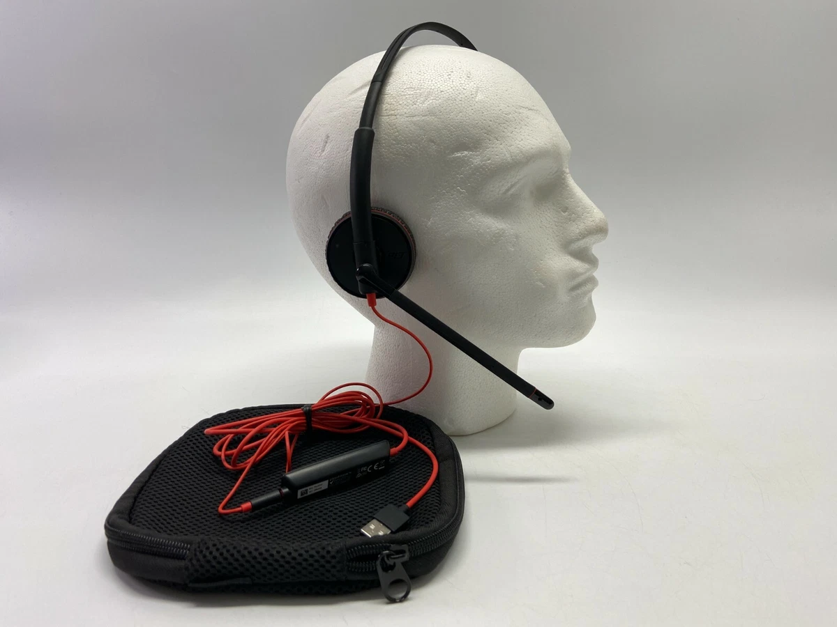 Plantronics Blackwire Monoaural C3200 USBA OverEar, 46 OFF