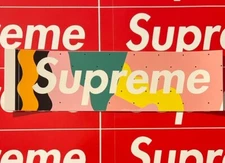 Supreme Mendini Pink Box Logo Sticker SS16 Authentic Brand New Ships Same Day ✉️