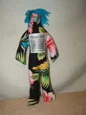 Dammit Doll Plush Toy Stress Relief Gag Gift With Floral Pattern 13" W/Tags