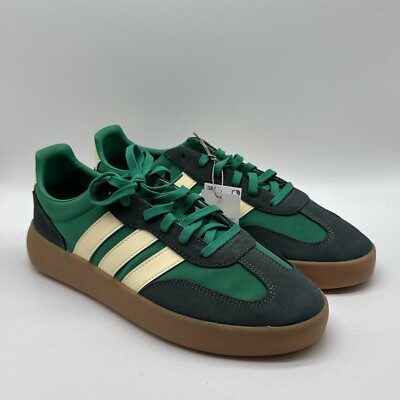 Adidas Barreda Decode Men's Sportswear Shoes Size 10 Court Green Beige JP9666