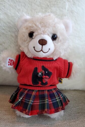 Build-A-Bear DRESS ME Scotty Set & Accessorize me Mary Janes Set se adapta a 7” MINI In - Imagen 2 de 2