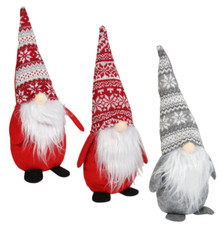 Christmas House Holiday Themed Gnome 14"  Choice