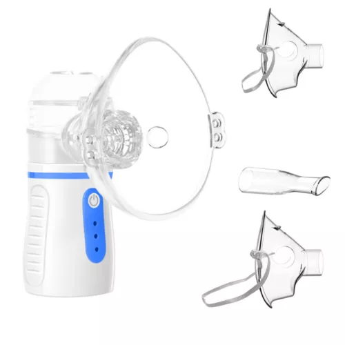 Blue Portable Mesh Inhale Mist Machine For Adults & Kids Travel Household HOT - Picture 13 of 13