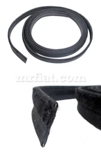 Triumph Italia 2000 Coupe Vignale Inner Window Glass Fuzzy Strips New