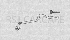 Klarius FE1005L Exhaust Tailpipe TRANSIT 2.0DI 100 HP MWB 00-14