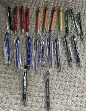 Large Lot of 22 Pens For School And Work Multicolor