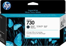 HP 730 INK JET ORIGINALE NERO  OPACO P2V65A  DA 130 ml DESIGNJET T1600 36 – ZOLL