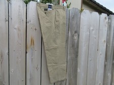 Brand New Nautica Clipper NS-83 Beige Khaki Chino Pants Men's Size 36 32