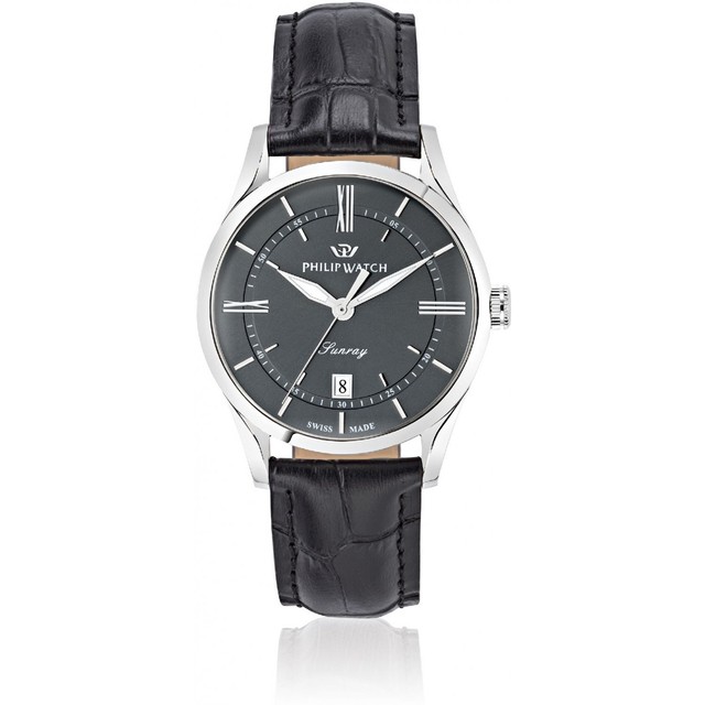 Philip Watch Orologio Uomo Collezione Sunray 39mm Cint Pelle Brown  R8251180004 | Acquisti Online su eBay