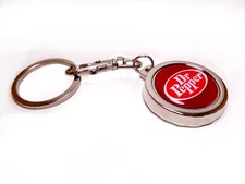 DR PEPPER SODA Can Bottle Cap Opener Key Chain / Key Ring Handmade