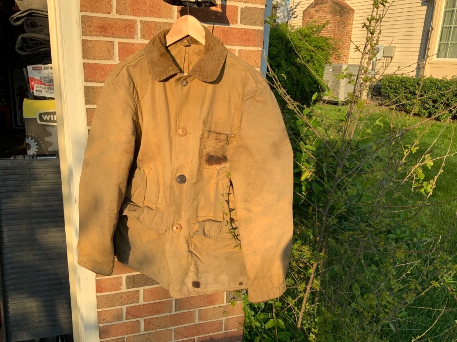 VINTAGE AMERICAN FIELD HUNTING JACKET THE HETTRIC… - image 5