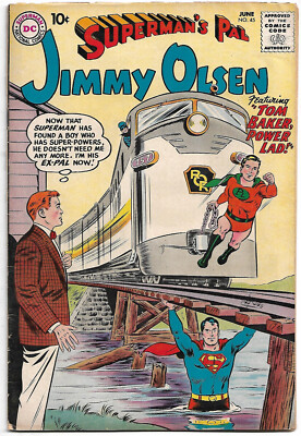 DC Silver Age : Superman's Pal Jimmy Olsen #45 (Curt Swan) John Forte (1960)