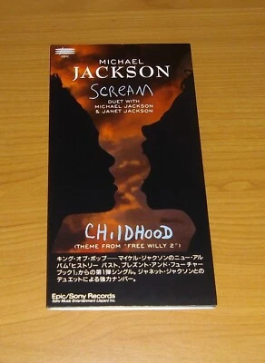 Michael Jackson, Janet Jackson - Scream - CD Mini Single (1995) ESDA 7159 .Japon - Photo 1/2