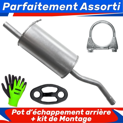 Kit Échappement Central + Arrière Pour Dacia Sandero/Stepway I 1.4/1.6 (2007-2013) - FERROZ - 5