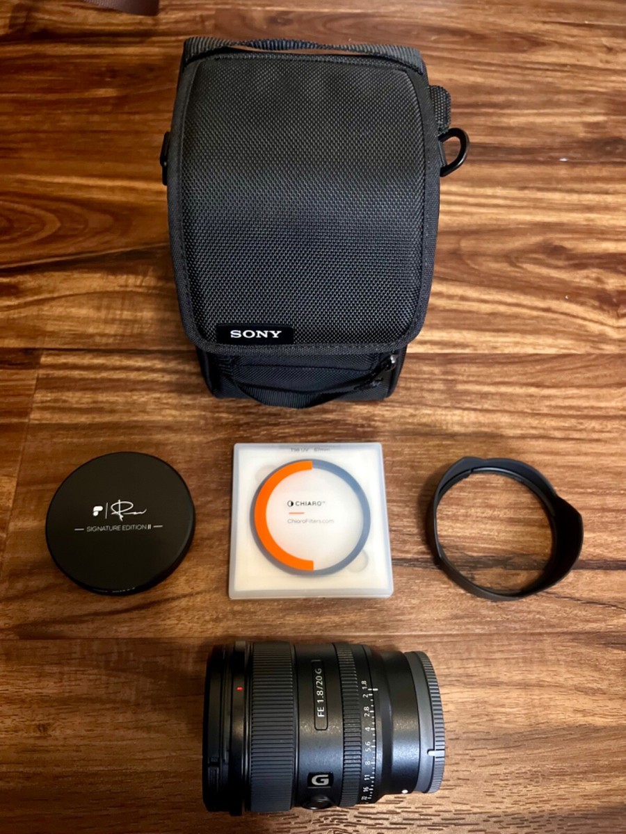 Brand new and never used Sony FE 20mm G Lens UV Filter