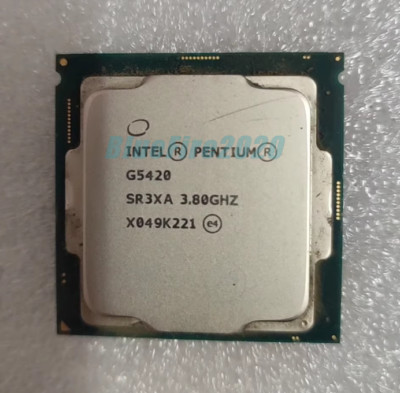 Intel Pentium Gold G5420 3.80GHz Dual-Core 4MB LGA 1151 CPU P/N: SR3XA Tested