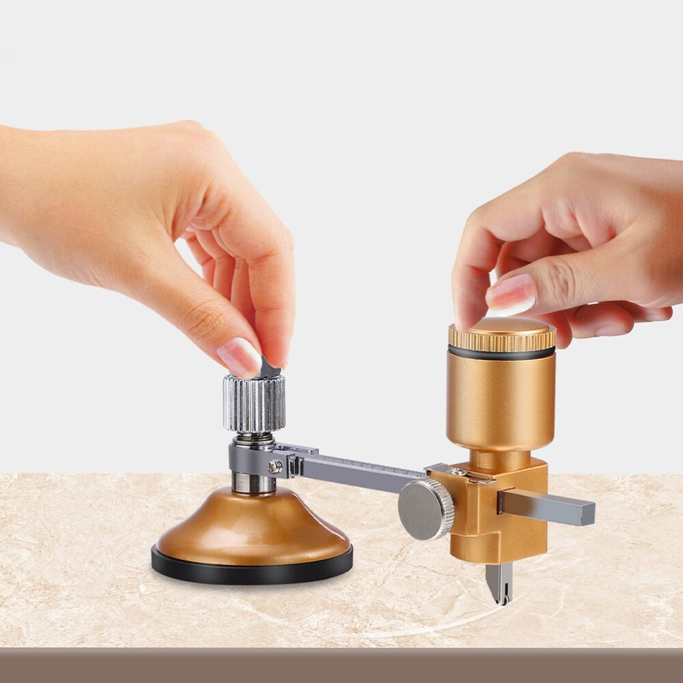 Circle Cutting Tool Adjustable Tile Cutter Glass Compass Knife eBay