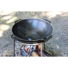 Calderone asiatico in ghisa 12 litri. Spessore 3,8 mm