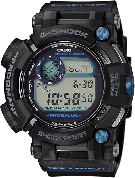CASIO G-SHOCK FROGMAN GWF-1000-1JF タフソーラ Casio G-Shock Frogman Sunrise Purple GWF-1000SR-4JF Multi-Band 6