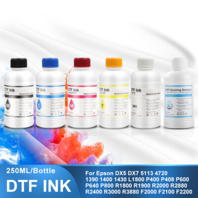 DTF Ink  For Epson DX5 DX7 5113 4720 I3200 1390 1430 F2000 F2100 printer