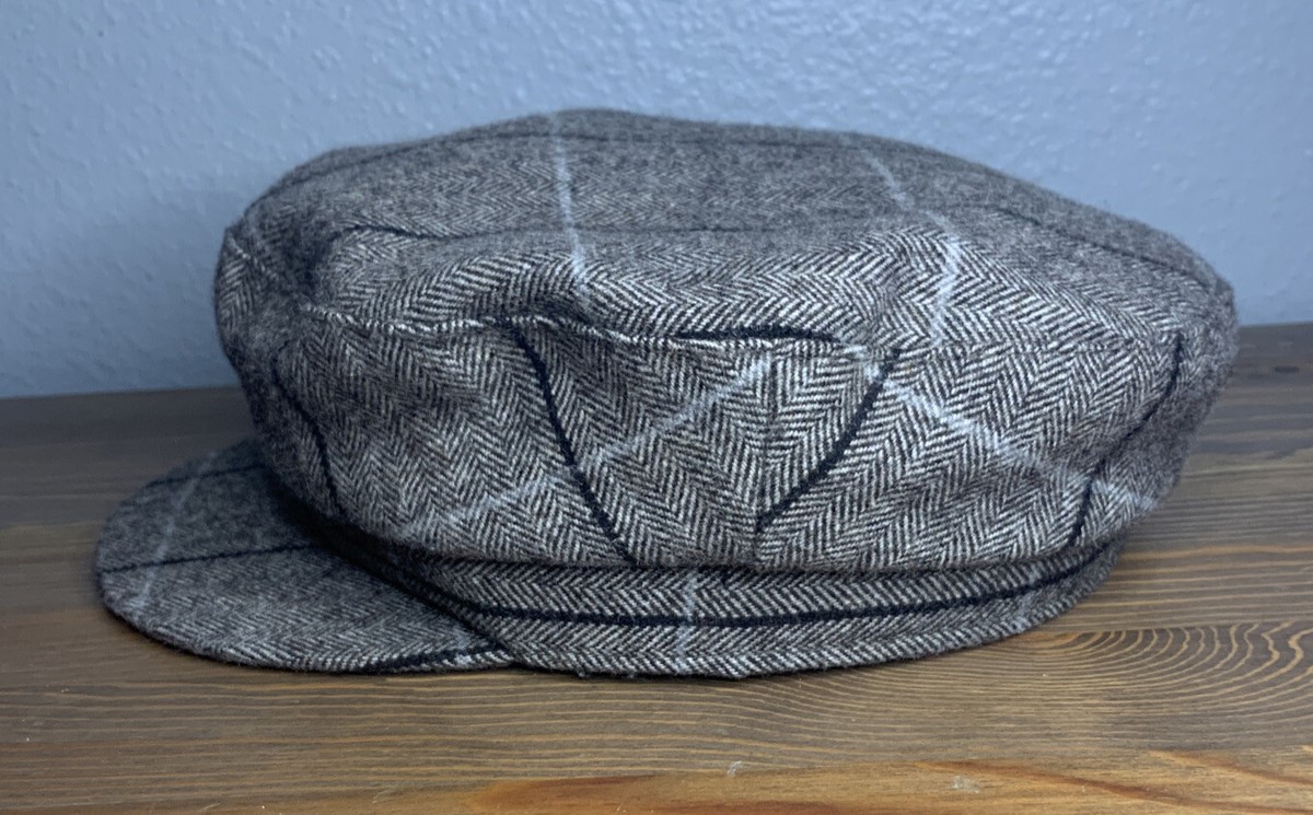 Zara Women’s Plaid Beret Y2K Hat Sz M View 2
