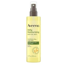 Aveeno Daily Moisturizing Dry Body Oil Mist Oat & Jojoba Oil for Dry Skin 6.7 Oz