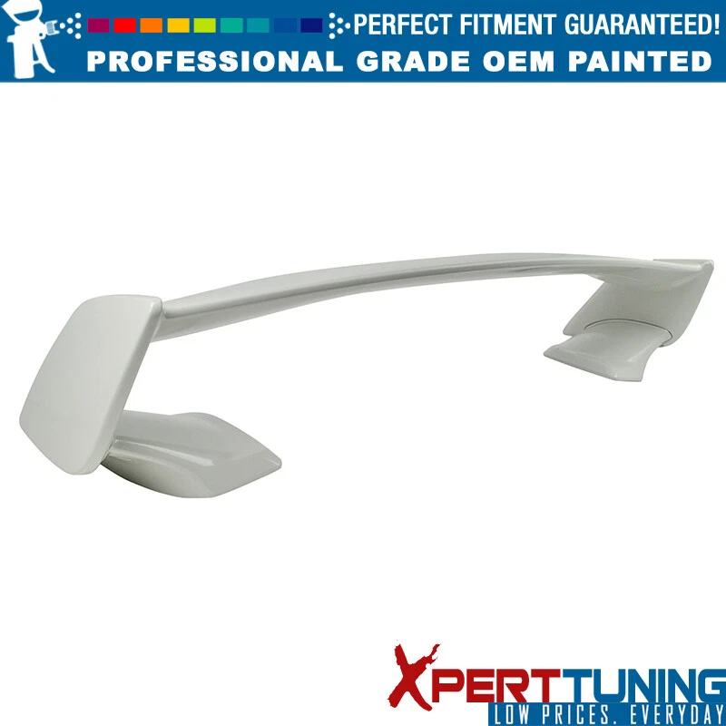 Fits 12-16 Impreza 15-21 WRX STI Painted Trunk Spoiler #K1X Crystal White Pearl - Imagem 4 de 4