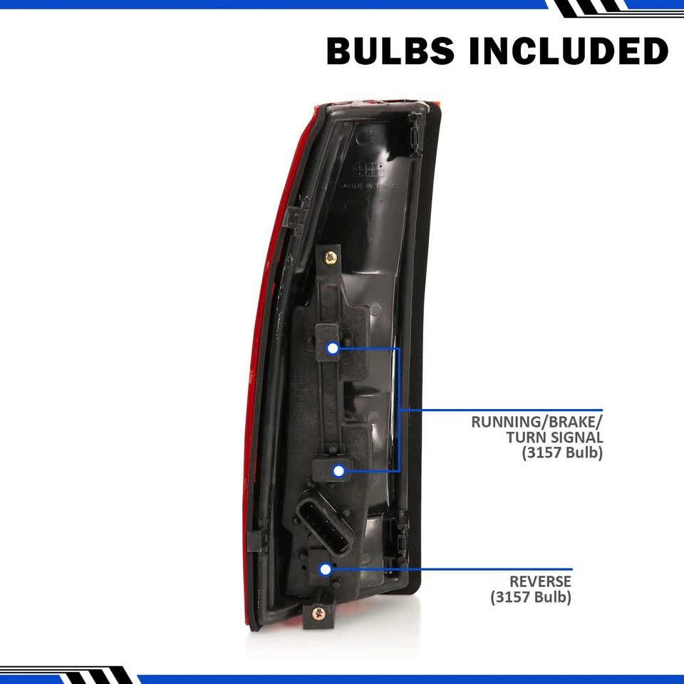 1988-1998 Chevy GMC C10 C/K Silverado Suburban Tahoe Yukon Blazer Taillights Set - Image 2 of 4