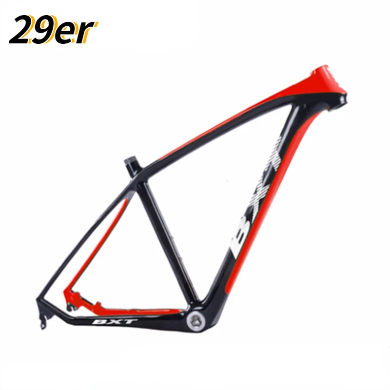 29er Carbon MTB Frame BSA Thru Axle 142 12mm QR 135 9mm Mountain Bike Frame
