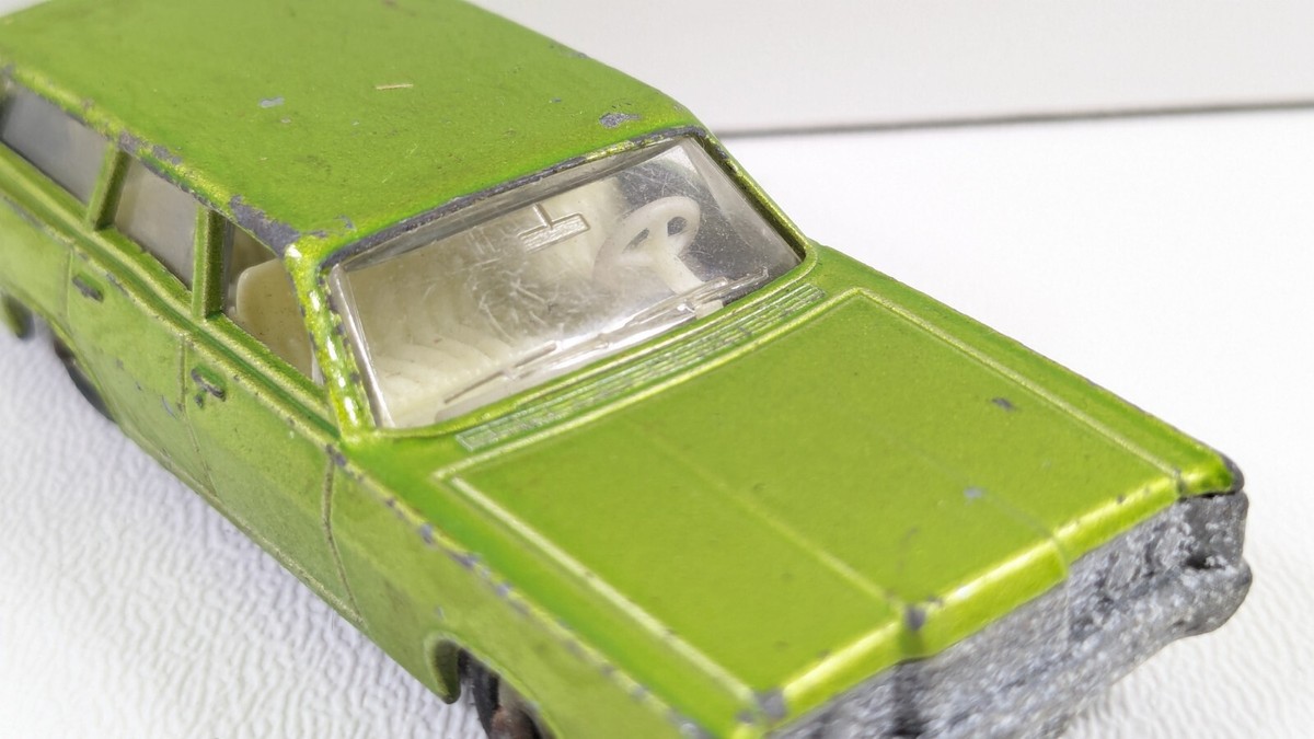 Vintage Lesney Matchbox Series No 55 Or 73 Mercury Green Station