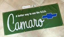 1970-1974 Camaro Garage Banner Sign Large 2x5 1970-1974 Camaro Garage Banner Sign Large 2x5