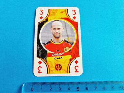 LAURENT CIMAN CARD BELGIUM BELGIUM POKER RARE CARD