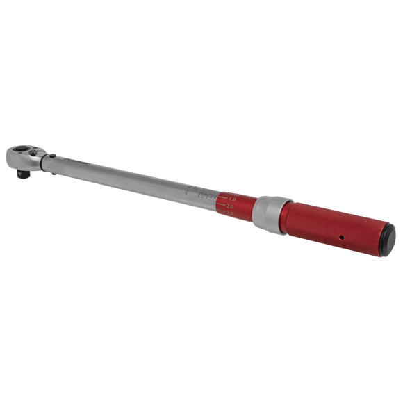 Sealey STW904 Torque Wrench Micrometer Style 1/2""Sq Drive 40-220Nm - Calibrated