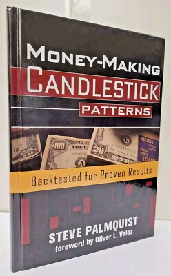 MONEY-MAKING CANDLESTICK PATTERNS by Steve Palmquist Oliver Velez ~Brand New HC~