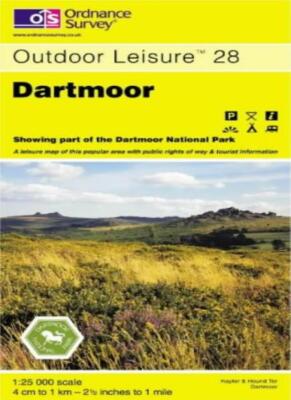 Dartmoor (Outdoor Leisure Maps) By Ordnance Survey