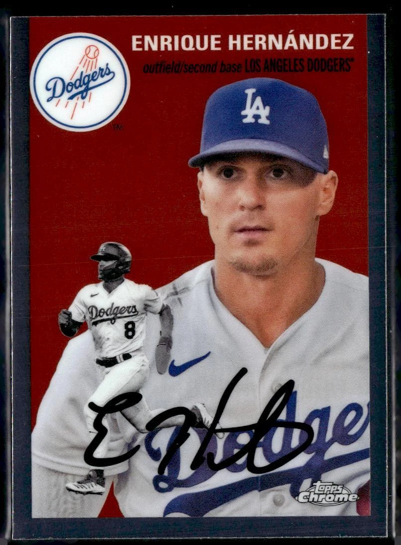 2023 Topps Chrome Platinum Anniversary - Enrique Hernandez #237