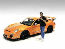 "CAR MEET 1" FIGURINE VI FOR 1/18 SCALE MODELS BY AMERICAN DIORAMA 76282