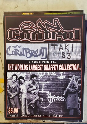 #ad 7 CAN CONTROL GRAFFITI MAGs amp; 9 OF MY NEW STICKERS amp; FREE POSTER amp; FREE USA SHIP $68.00