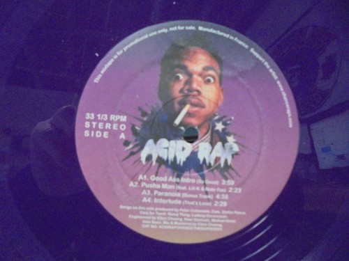 * FRENCH IMPORT PURPLE VINYL* CHANCE THE RAPPER ACID RAP 2 LP PRE OFFICIAL MINTY
